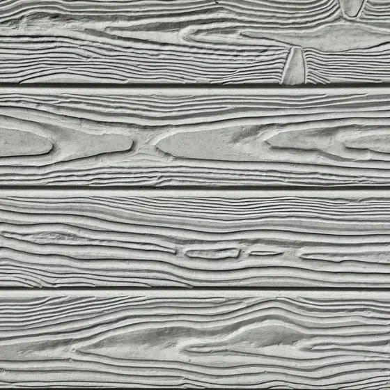 Classic Wood texture in grey concrete, close-up