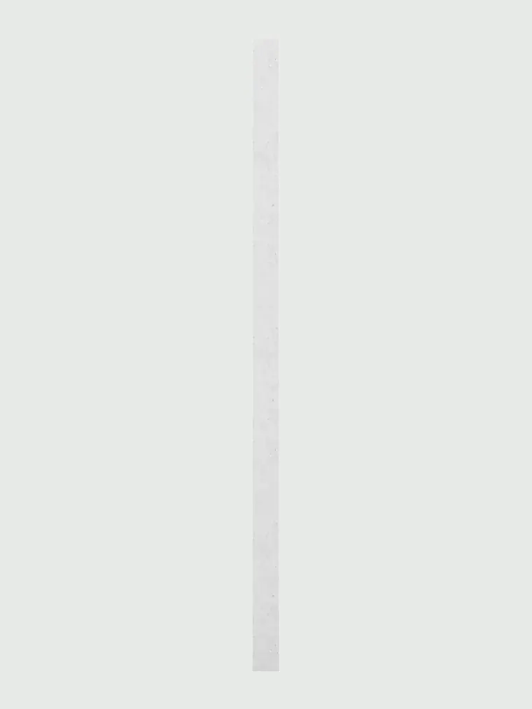Smooth post, white concrete, 120 × 120 × 2200 / 2800 / 3300 mm